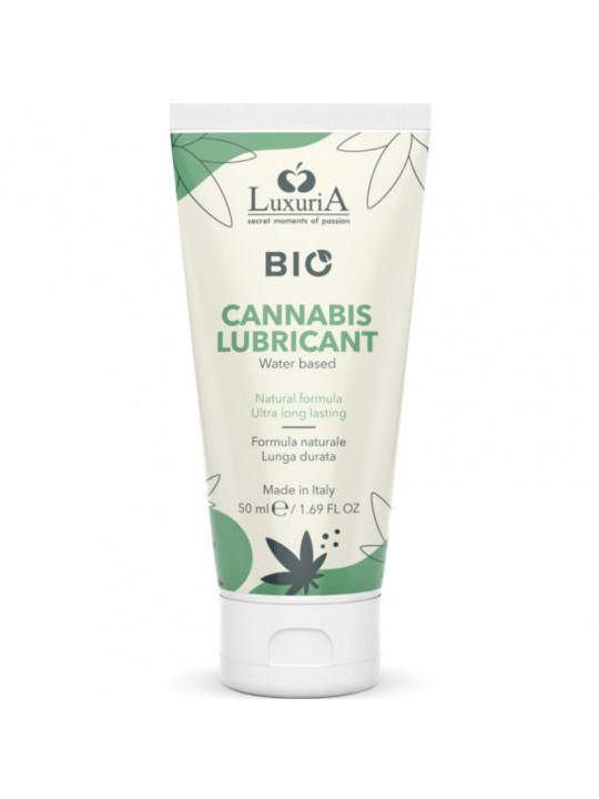 INTIMATELINE - LUXURIA LUBRIFICANTE A BASE ACQUA BIO CANNABIS 50 ML