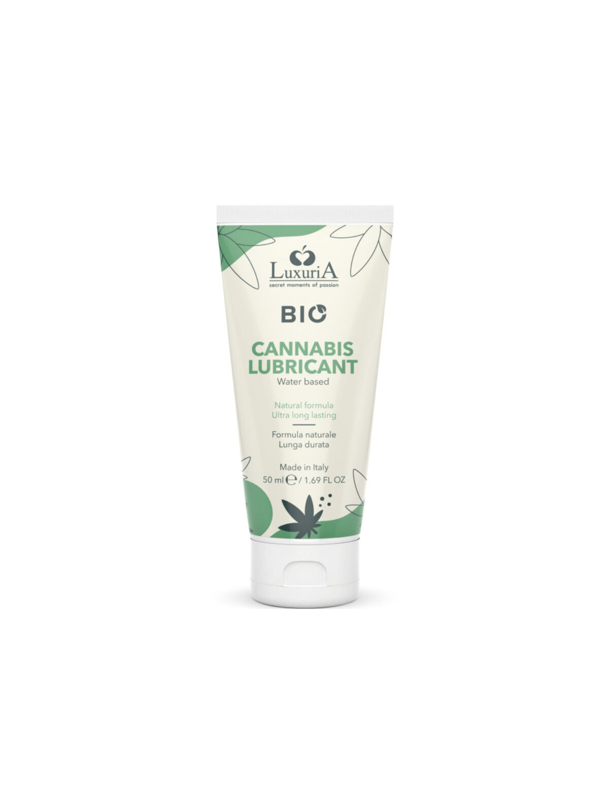 INTIMATELINE - LUXURIA LUBRIFICANTE A BASE ACQUA BIO CANNABIS 50 ML