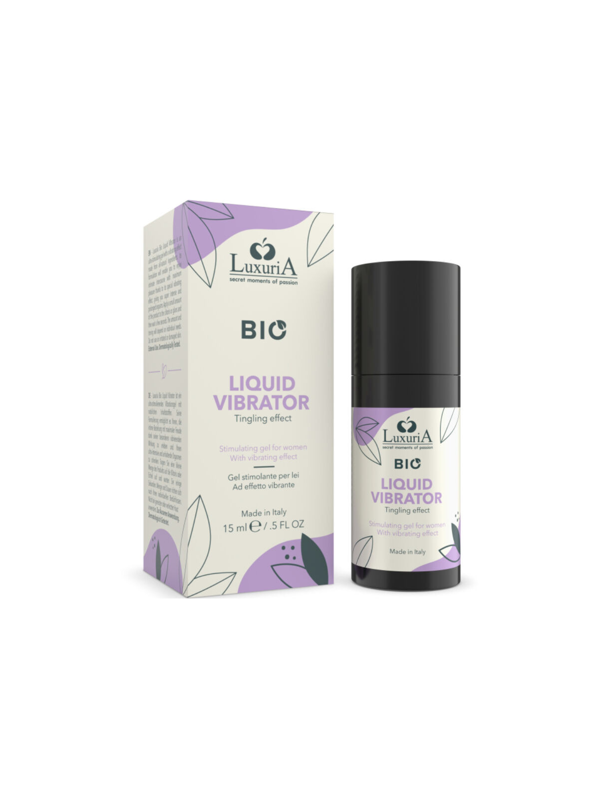 INTIMATELINE LUXURIA - GEL BIO STIMOLANTE PER LEI EFFETTO VIBRANTE 15 ML