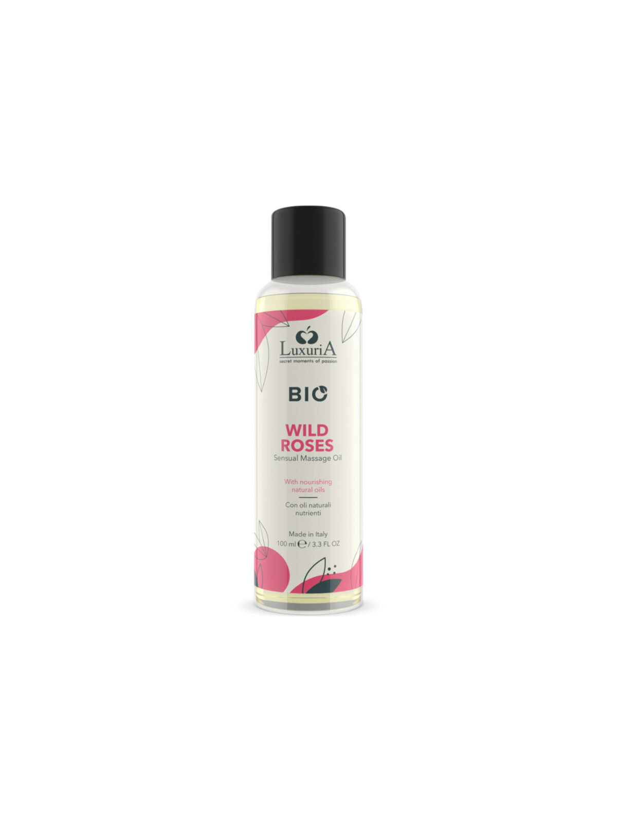 INTIMATELINE LUXURIA - OLIO DA MASSAGGIO BIO ALLA ROSA SELVATICA 100 ML