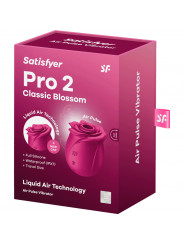 SATISFYER - AIR PULSE VIBRATORE PRO 2 CLASSIC BLOSSOM