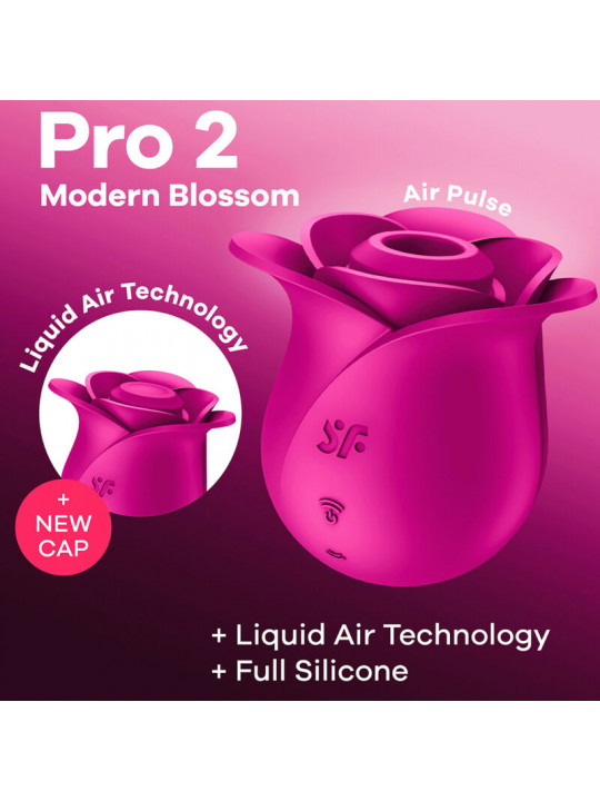 SATISFYER - AIR PULSE VIBRATORE MODERNO PRO 2 BLOSSOM