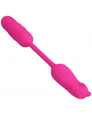 PRETTY LOVE - NOBIKUMA PROIETTORE VIBRANTE IN SILICONE ROSA