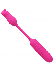 PRETTY LOVE - NOBIKUMA PROIETTORE VIBRANTE IN SILICONE ROSA