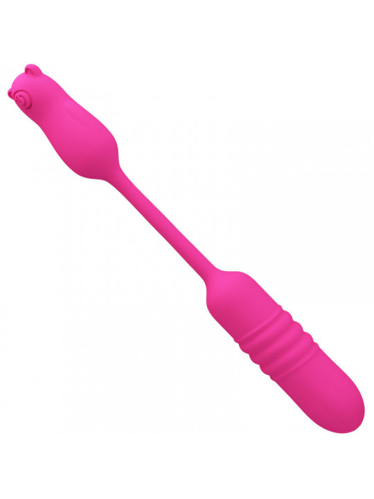 PRETTY LOVE - NOBIKUMA PROIETTORE VIBRANTE IN SILICONE ROSA