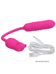 PRETTY LOVE - NOBIKUMA PROIETTORE VIBRANTE IN SILICONE ROSA