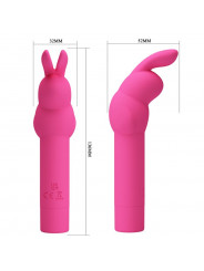 PRETTY LOVE - VIBRATORE IN SILICONE CONIGLIO GERARDO FUSCHIA