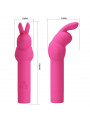 PRETTY LOVE - VIBRATORE IN SILICONE CONIGLIO GERARDO FUSCHIA