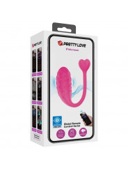 PRETTY LOVE - UOVO VIBRANTE PINK FISHER CONTROLLATO DA APP