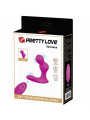 PRETTY LOVE - MASSAGGIATORE VIBRATORE ANALE TERRANCE CON TELECOMANDO