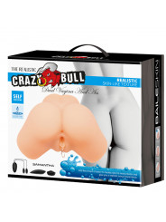 CRAZY BULL - VIBRATORE SAMANTHA PER VAGINA E ANO REALISTICO