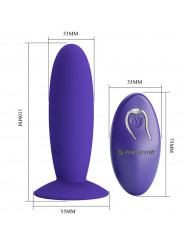 PRETTY LOVE - YOUTH PLUG VIBRATORE ANALE TELECOMANDO VIOLETTO