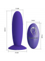 PRETTY LOVE - YOUTH PLUG VIBRATORE ANALE TELECOMANDO VIOLETTO