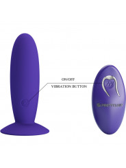 PRETTY LOVE - YOUTH PLUG VIBRATORE ANALE TELECOMANDO VIOLETTO