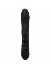 ADRIEN LASTIC - VIBRATORE TWISTER E MASSAGGIATORE ROTATORE CONIGLIO NERO