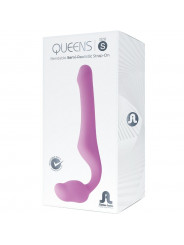 ADRIEN LASTIC - QUEENS STRAP-ON FLESSIBILE ROSA TAGLIA S