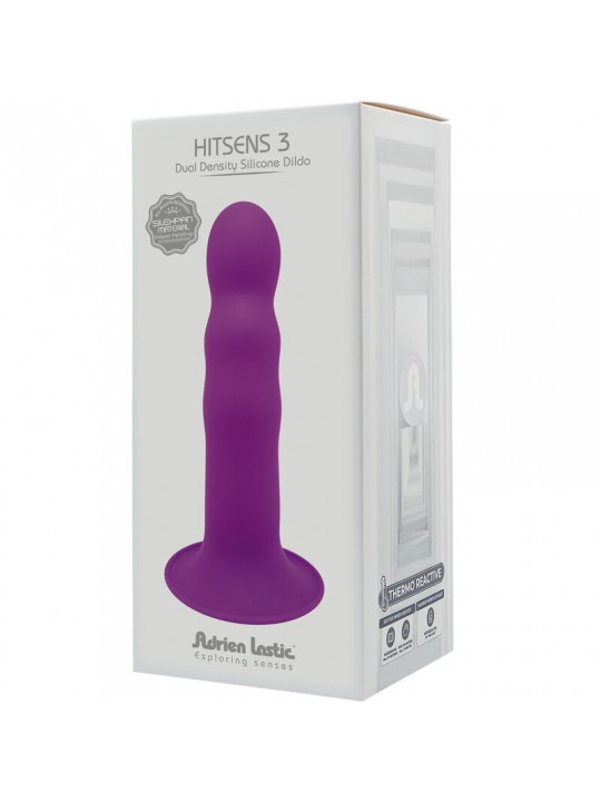 ADRIEN LASTIC - HITSENS 3 DILDO IN SILICONE VIOLA