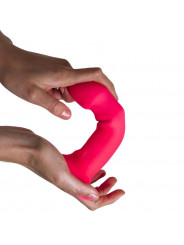 ADRIEN LASTIC - HITSENS VIBE 2 DILDO IN SILICONE ROSA