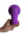 ADRIEN LASTIC - HITSENS VIBE 3 DILDO IN SILICONE VIOLA