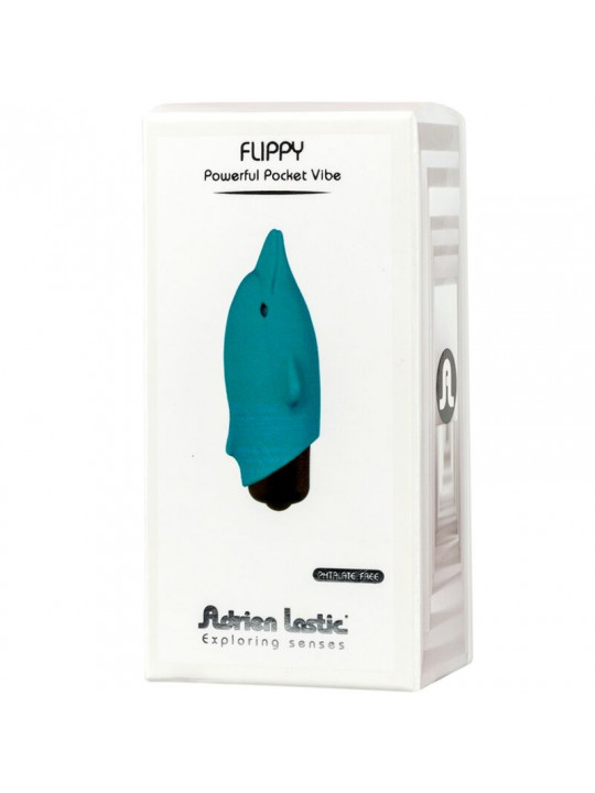 ADRIEN LASTIC - VIBRATORE TASCABILE FLIPPY DELFIN