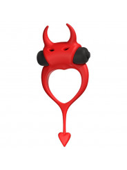 ADRIEN LASTIC - ANELLO VIBRATORE DEVOL COCKRING ROSSO