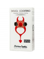 ADRIEN LASTIC - ANELLO VIBRATORE DEVOL COCKRING ROSSO