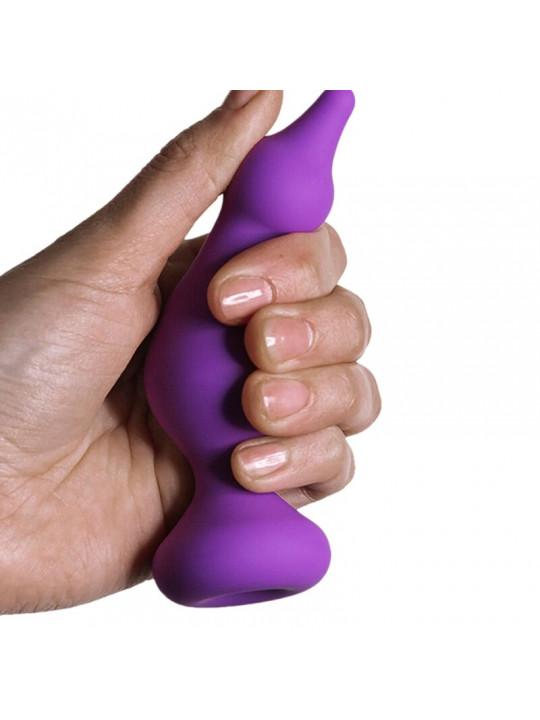 ADRIEN LASTIC - AMUSE PLUG ANALE VIOLA IN SILICONE TAGLIA M