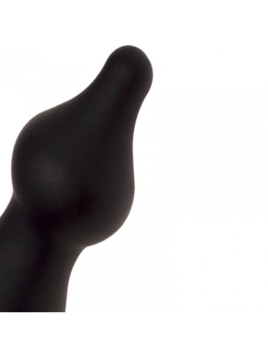 ADRIEN LASTIC - AMUSE PLUG ANALE IN SILICONE NERO TAGLIA S