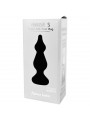 ADRIEN LASTIC - AMUSE PLUG ANALE IN SILICONE NERO TAGLIA S