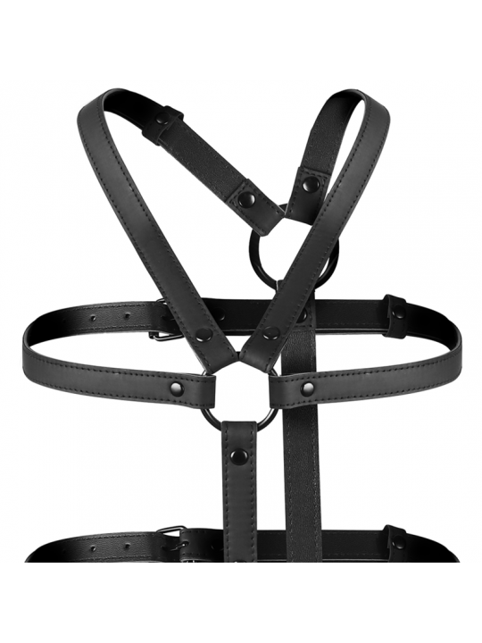 FETISH SUBMISSIVE BONDAGE - IMBRACATURA REGOLABILE TORSO E BRACCIA