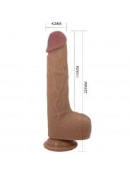 PRETTY LOVE - VIBRATORE DILDO REALISTICO TOMMY 22.5 CM