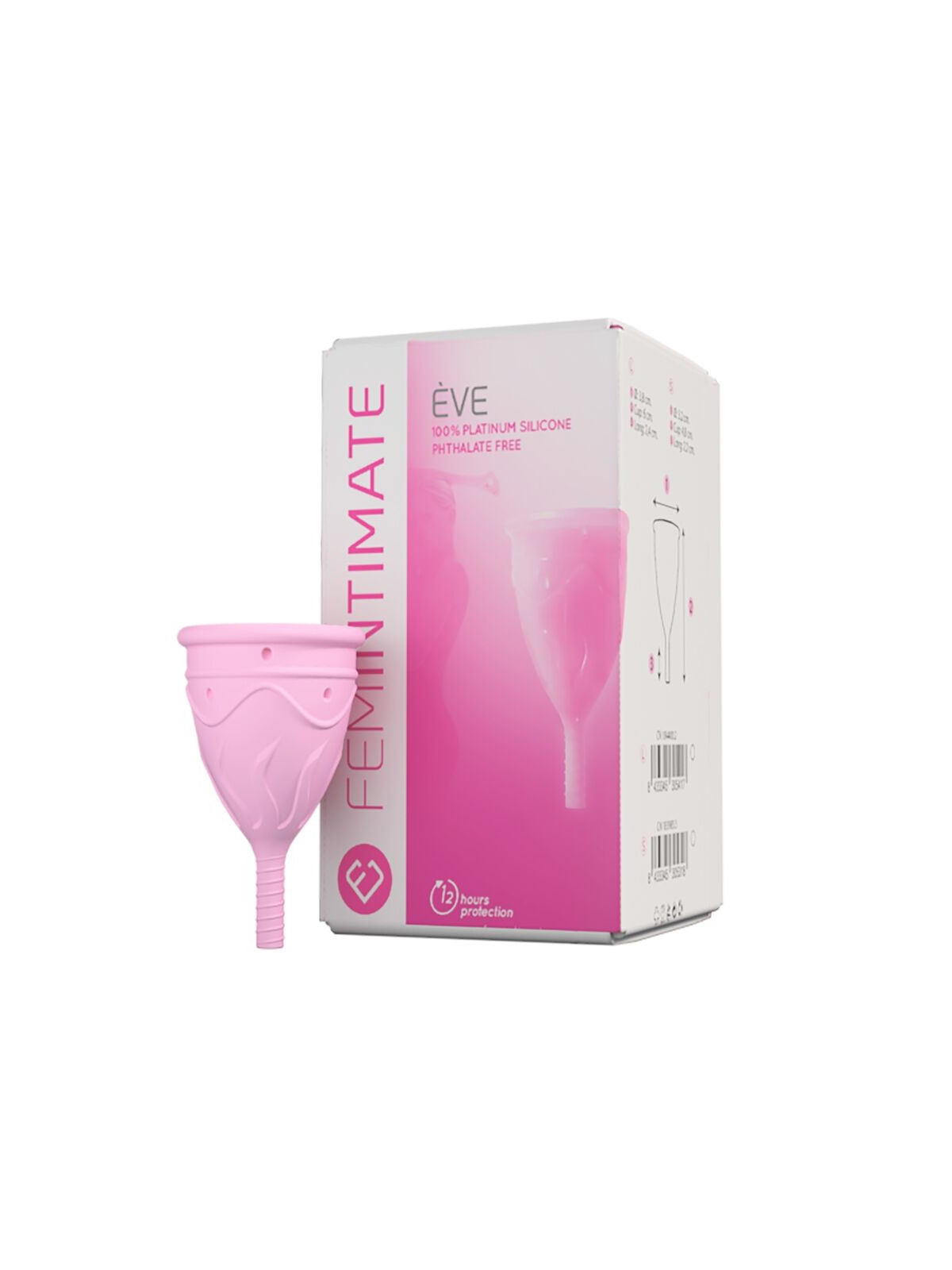 FEMINTIMATE - EVE COPPE MESTRUALI IN SILICONE - TAGLIA S