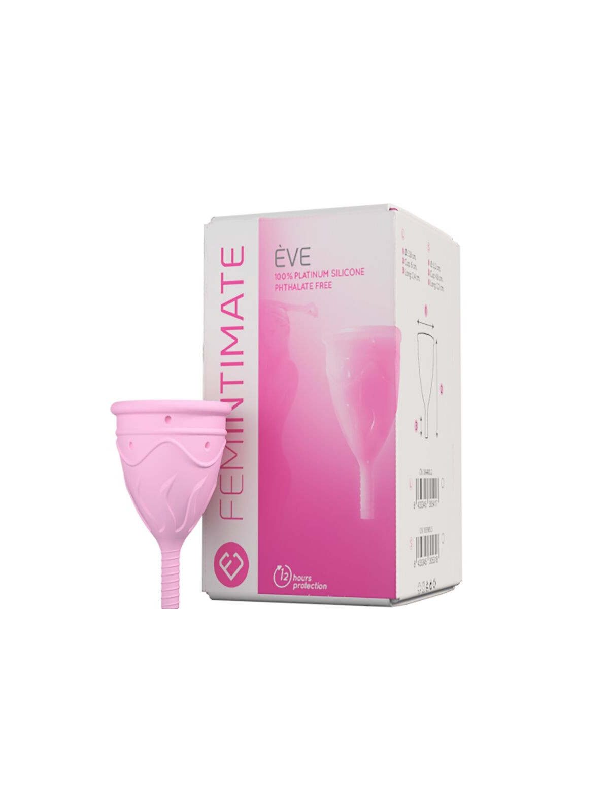 FEMINTIMATE - EVE COPPE MESTRUALI IN SILICONE - TAGLIA L