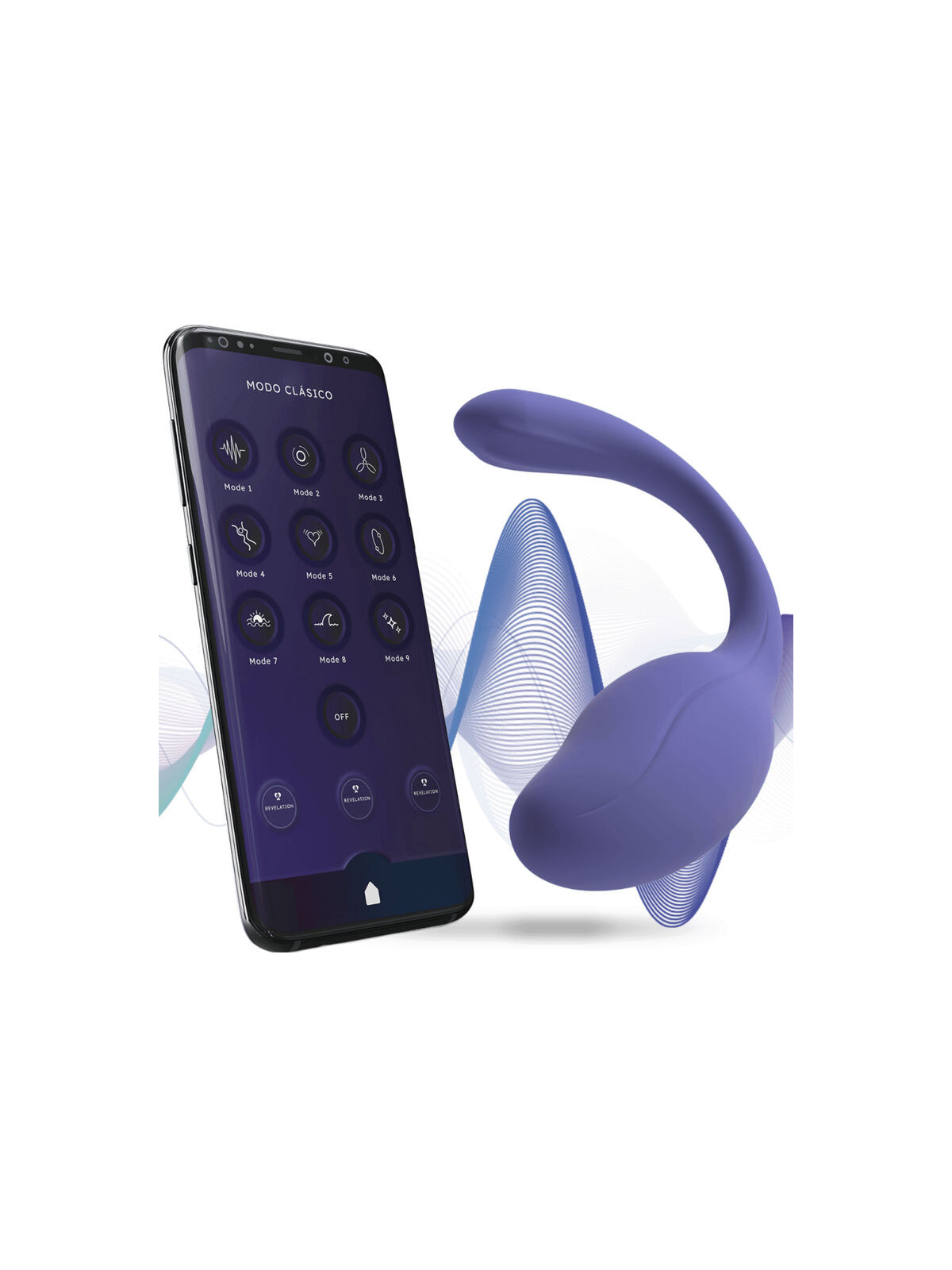 ADRIEN LASTIC - STIMOLATORE CLITORIDE SMART DREAM 3.0 E TELECOMANDO G-SPOT VIOLA - APP GRATUITA