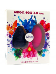 ALIVE - MAGIC EGG 3.0 TELECOMANDO UOVO VIBRANTE ROSA