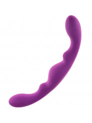 ALIVE - LUNA DILDO DOPPIA PENETRAZIONE VIOLA IN SILICONE 25 CM