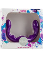 ALIVE - LUNA DILDO DOPPIA PENETRAZIONE VIOLA IN SILICONE 25 CM