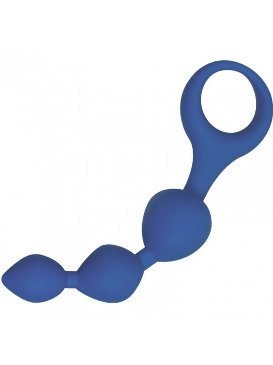 ALIVE - SFERE ANALI IN SILICONE BLU TRIBALL 15 CM