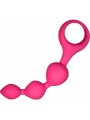 ALIVE - SFERE ANALI IN SILICONE TRIBALL ROSA 15 CM