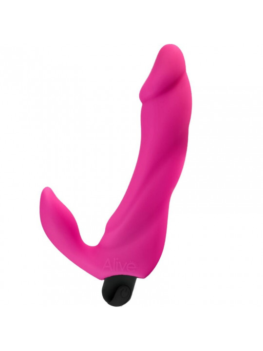 ALIVE - DILDO VIBRATORE BIFUN PRO ROSA 14,9 CM