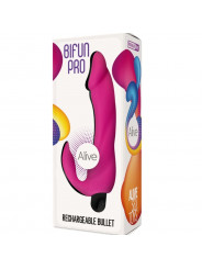 ALIVE - DILDO VIBRATORE BIFUN PRO ROSA 14,9 CM