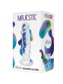 ALIVE - PENE MAJESTIC REALISTICO TRASPARENTE 14,7 CM