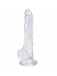 ALIVE - PENE LUSTY REALISTICO TRASPARENTE 18 CM