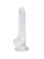 ALIVE - PENE LUSTY REALISTICO TRASPARENTE 18 CM