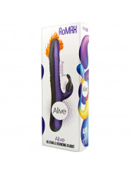 ALIVE - VIBRATORE ROMAX CONIGLIO SILICONE VIOLA