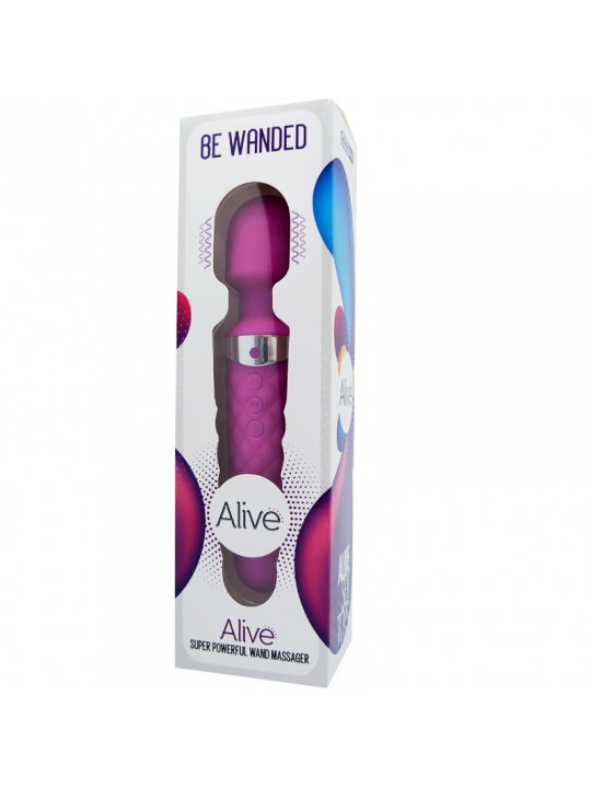 ALIVE - BE WANDED VIBRATORE MASSAGGIATORE VIOLA