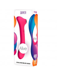 ALIVE - QUIVER SUCKER E VIBRATORE FUCSIA