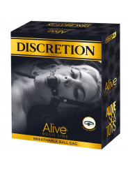 ALIVE - BAVAGLIO TRASPIRANTE DISCREZIONE ROSSO