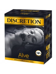 ALIVE - BAVAGLIO TRASPIRANTE DISCREZIONE NERO