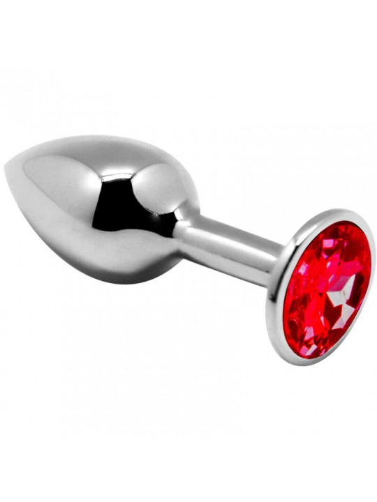 ALIVE - PIACERE ANALE MINI PLUG METAL ROSSO TAGLIA M